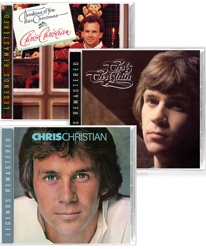 CHRIS CHRISTIAN - THREE CLASSIC CDs RELOADED/REMASTERED