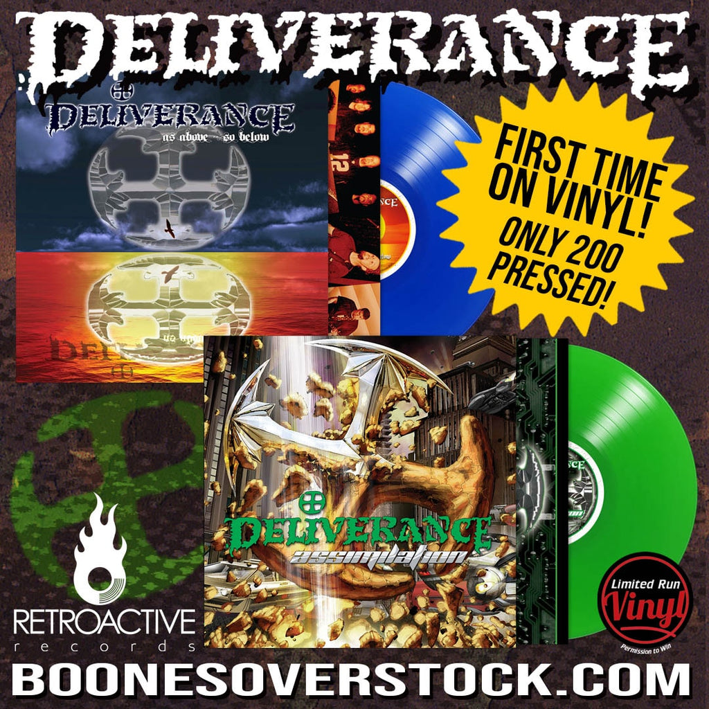 Deliverance - As Above~So Below & Assimilation on Vinyl 1.1.2025