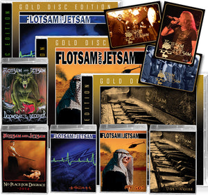 VLOG FLOTSAM & JETSAM - DOOMSDAY + NO PLACE + HIGH + MY GOD + UGLY NOISE GOLD CD + CASSETTES