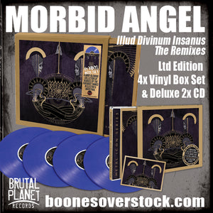 Morbid Angel – Illud Divinum Insanus - The Remixes 4-LP Vinyl Box Set & 2-CD Collector's Edition w Card