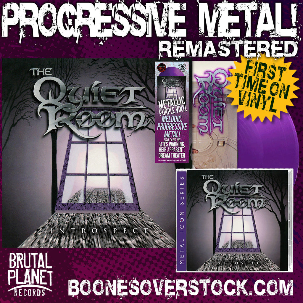 The Quiet Room - Introspect (1997) CD & Vinyl Reissues of Limited Pressings from Brutal Planet Records