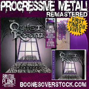 The Quiet Room - Introspect (1997) CD & Vinyl Reissues of Limited Pressings from Brutal Planet Records