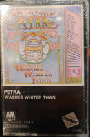PETRA - WASHES WHITER THAN (*NEW/SEALED TAPE, A&M Records) Rare still sealed!
