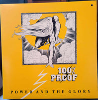 100% PROOF - POWER & GLORY (Near Mint VINYL, 1983, Kosher Records, U.K.) Pre-FORCE 3 Christian Metal