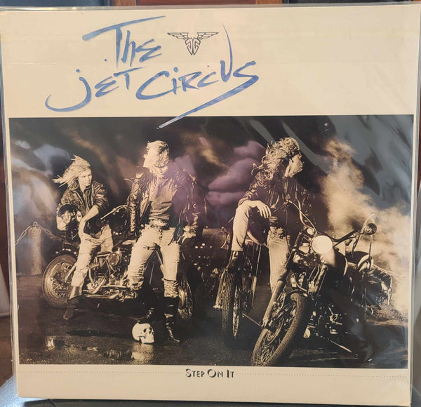 JET CIRCUS - STEP ON IT (*MINT/NM VINYL, 1989, Germany) Only 120 copies exist! Terry Haw/Ez Gomer of Leviticus
