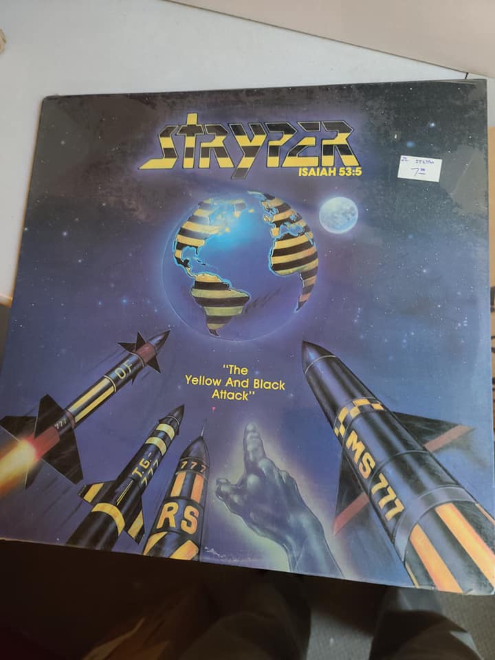 ストライパー　The Yellow and Black Attack! Stryper – The Yellow And Black Attack – Vinyl (12