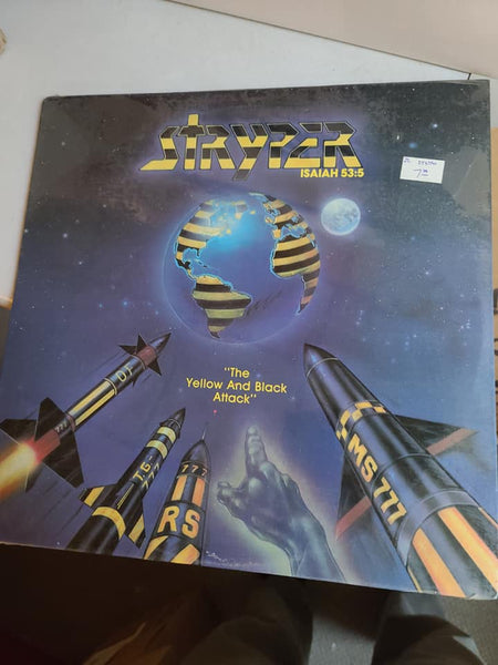 STRYPER - YELLOW & BLACK ATTACK (*FACTORY SEALED NEW-Vinyl, 1984, Enigma) Second Pressing Original Mix