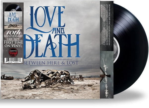 Love and Death-Between Here & Lost Vinyl LP (Black) Brian Head Welch KORN *Bumped & Bruised