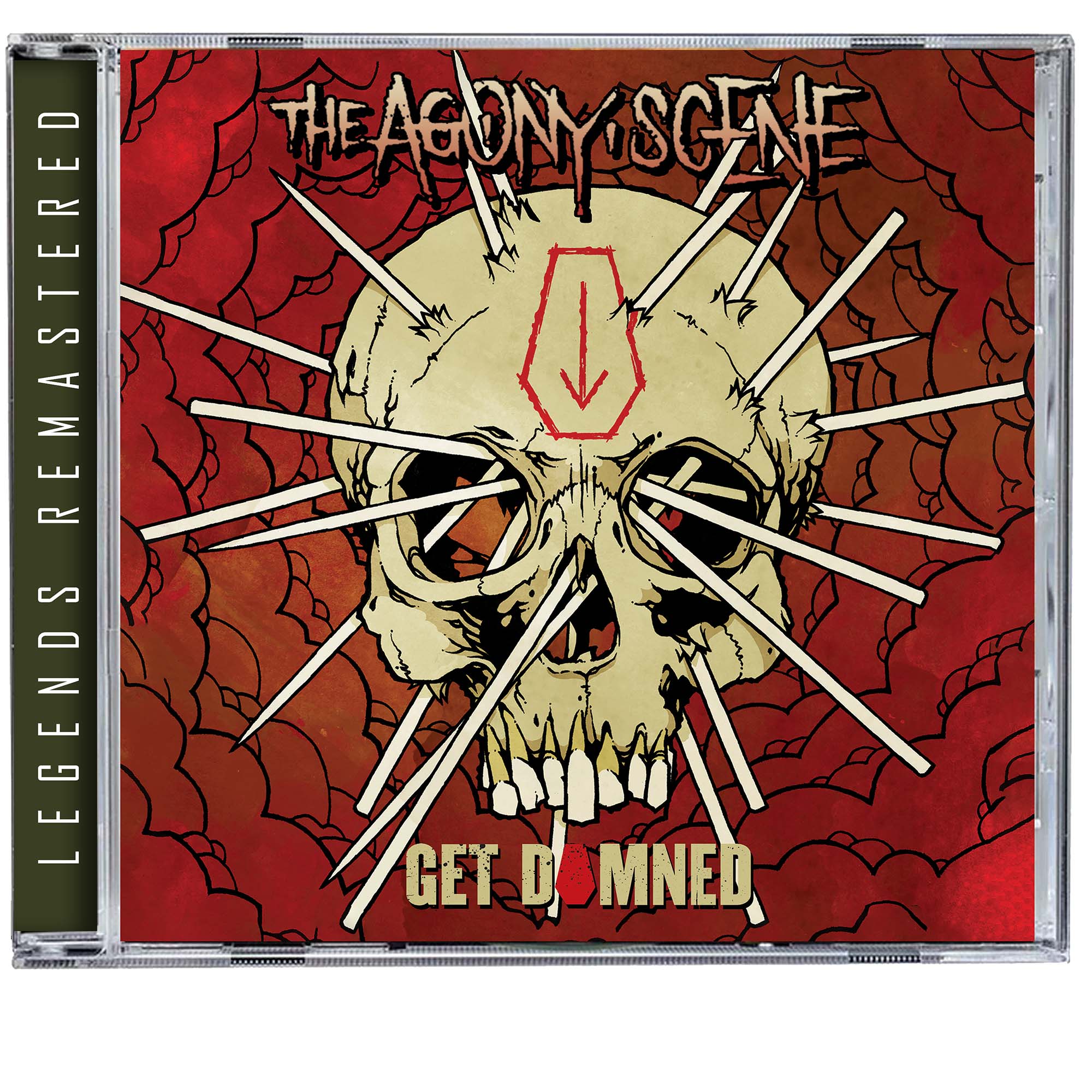 The Agony Scene Get Damned Brutal Planet Records remastered CD
