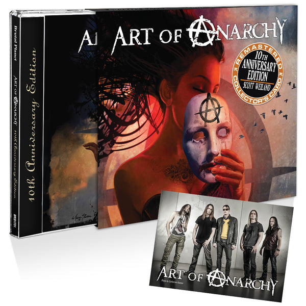 Art of Anarchy - Art of Anarchy 10th Anniv Ed (CD, 2025, Brutal Planet) Supergroup w Scott Weiland vox