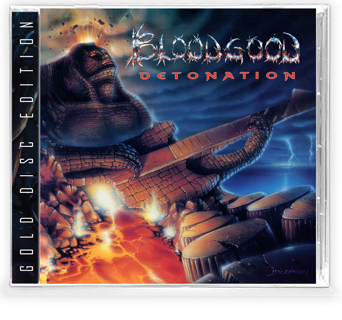 Bloodgood Detonation New Gold Disc Cd 2024 Retroactive Records