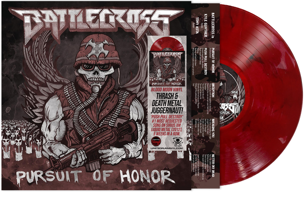 Battlecross - Pursuit of Honor (Blood Moon Vinyl) Thrash!!!