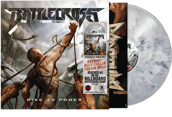 Battlecross - Rise To Power (Silver Bullet Power Vinyl) Thrash/Metal!