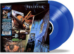 BELIEVER - DIMENSIONS (*NEW-TRANSPARENT BLUE 2-LP GATEFOLD VINYL, 2024, Bombworks) Only 300 - Remastered/1993 Thrash Metal