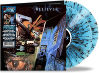 BELIEVER - DIMENSIONS (*NEW-ICE BLUE w/ BLACK SPLATTER 2-LP GATEFOLD VINYL, 2024, Bombworks) Only 300 - Remastered/1993 Thrash Metal