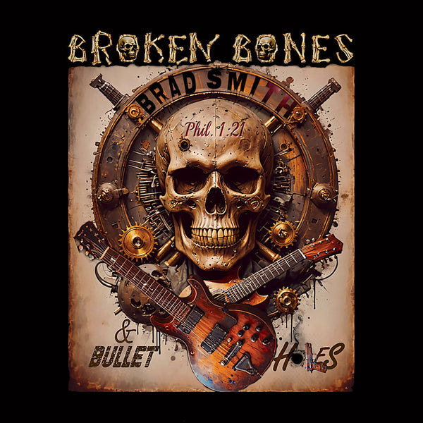 Brad Smith - Broken Bones & Bullet Holes (CD, Roxx) 2024 FFO: BLS, Black Sabbath