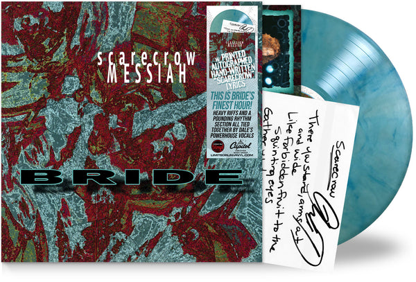 Bride - Scarecrow Messiah (Shockwave Blue Vinyl, Girder) Limited Pressing!