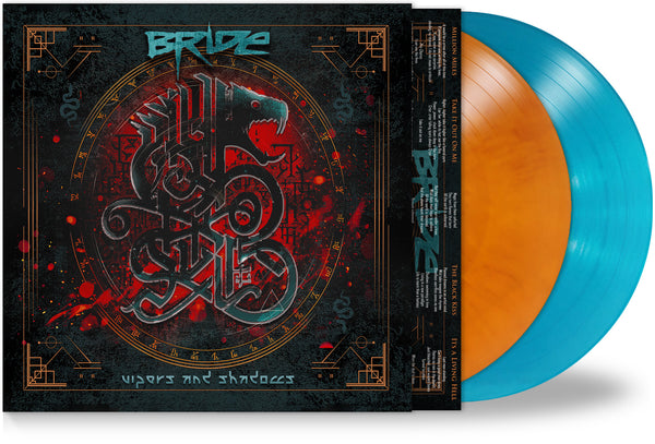 Bride - Vipers & Shadows (Orange/Teal 2-LP Vinyl, 2025, Retroactive)