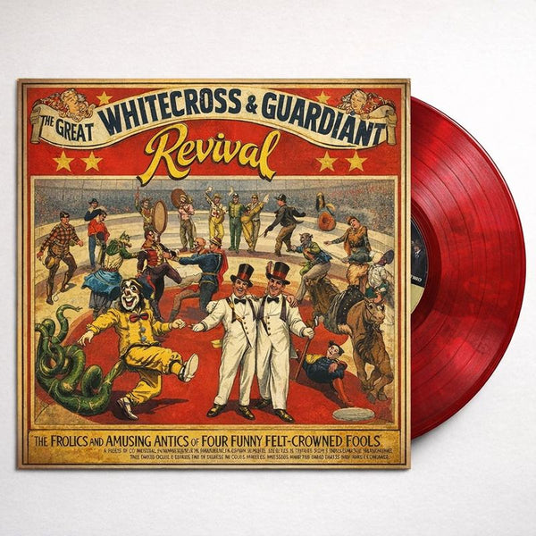 WHITECROSS + GUARDIAN - REVIVAL (*NEW-Red Vinyl, 2017) Rex Carroll
