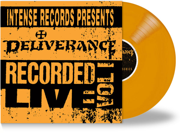 DELIVERANCE - INTENSE LIVE SERIES VOLUME 1 (*NEW-Orange Vinyl, 2024, Retroactive) Remastered + Stryper cover