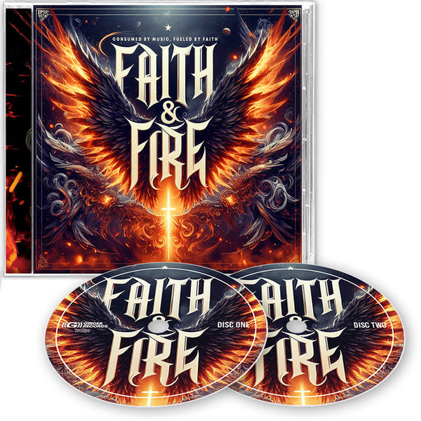 Faith & Fire - Consumed By Music, Fueled By Faith (2 CD) 2025 Girder Records (Rock/Metal)