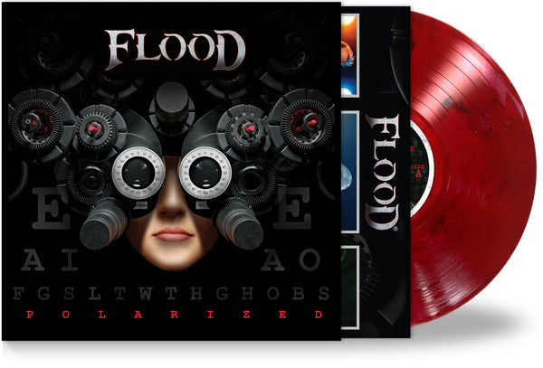 FLOOD - POLARIZED (Polar-Red Vinyl, 2024, Bombworks) Co-Founders of Tourniquet/Extol