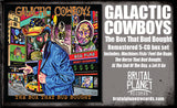 GALACTIC COWBOYS - THE BOX THAT BUD BOUGHT (*NEW 5-CD Box Set, 2023, Brutal Planet) All 5 Metal Blade Titles Remastered!
