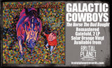 GALACTIC COWBOYS - THE HORSE THAT BUD BOUGHT (2-LP Lunar Orange Vinyl Gatefold, 2024, Brutal Planet) Prog rock!