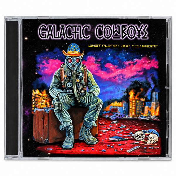 Galactic Cowboys What Planet Are You From 2026 CD jewel case