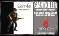 Giantkiller - Whose Side You On? (*CD, 2024, Retroactive) Prod by Jimmy Hotz/Mixed by Kemper Crabb