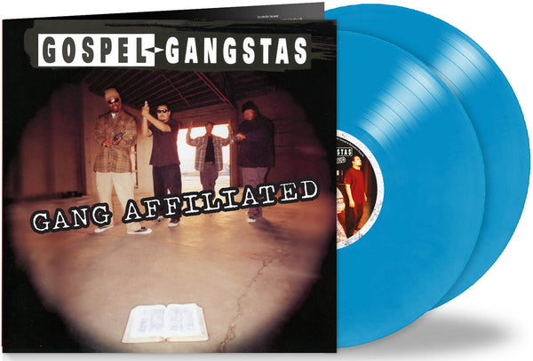 Gospel Gangstas - Gang Affiliated (2-LP Blue Vinyl Gatefold, 2025) Game-Changing Hip-Hop!