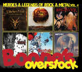BOONE'S OVERSTOCK SAMPLER - HEROES & LEGENDS  OF ROCK & METAL VOL 4 (*CD, Winter 2023) 20 Tracks - Nevermore, Saint, Believer, Sacrifice, Bloodgood, Deliverance, Bride+
