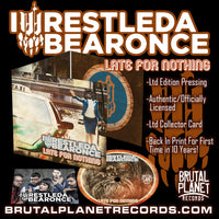 IWRESTLEDABEARONCE - LATE FOR NOTHING (*NEW-CD +Ltd Collector Card, 2023, Brutal Planet) *Amazing Brutal Metal Deathcore