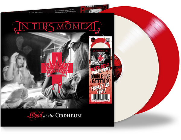 In This Moment - Blood at the Orpheum-Live (Red & White 2-LP Vinyl Gatefold, 2025, Brutal Planet)