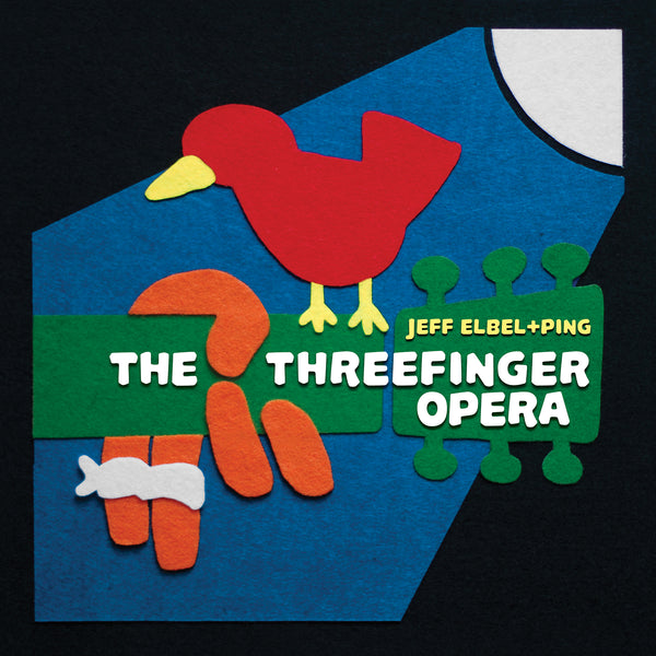 Jeff Elbel & Ping - Three Finger Opera (*NEW-CD, 2021, Marathon Records) Member of 77's, Choir, Rez Band, Adam Again +!