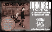 John Arch  - A Twist of Fate + 1 bonus (CD, 2025) Vocalist 1st three Fates Warning