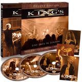 KING'S X - LIVE LOVE IN LONDON: Deluxe Edition w 3x Band Collector Cards (2-CD + DVD, 2024, Brutal Planet) Remastered