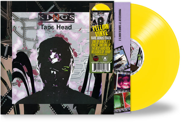 KING'S X - TAPE HEAD +1 Bonus (Yellow Vinyl, 2025) Limited 250 copies