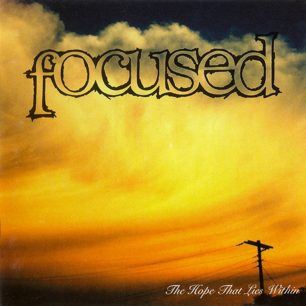 Focused – The Hope That Lies Within (New-CD, 1995, Tooth 'n Nail) Hardcore