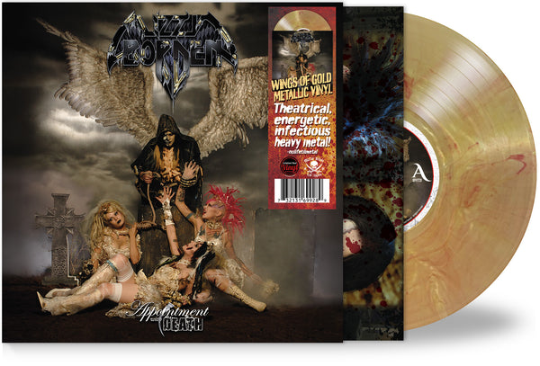 Lizzy Borden - Appointment With Death (Wings of Gold Vinyl) Only 300 copies