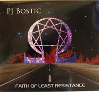 PJ Bostic – Faith of Least Resistance (CD, 2021, Indie) aka Paul Roraback elite Prog rock!