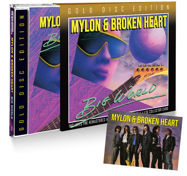 Mylon and Broken Heart - Big World (CD) GoldMax™ Gold Disc Edition 2024 Remaster