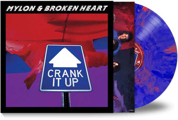 Mylon & Broken Heart Crank It Up (Blue/Red Lava Vinyl) 2024 Girder Records