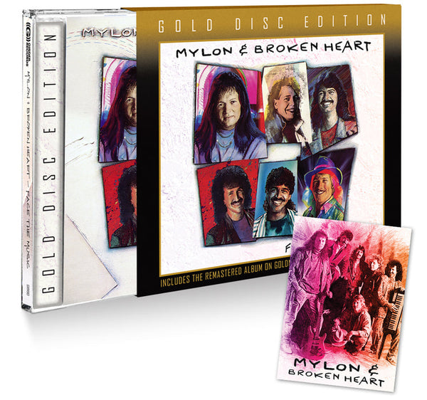 Mylon and Broken Heart - Face the Music (*NEW-CD, 2024, Girder) GoldMax™ Gold Disc Edition