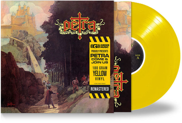 PETRA - COME AND JOIN US (VINYL) Remastered, Yellow Vinyl