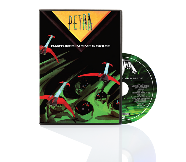 Petra - Captured In Time & Space (DVD) 2022 GIRDER RECORDS (Legends of Rock)