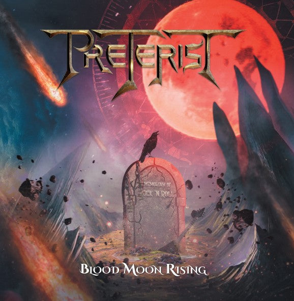 PRETERIST - BLOOD MOON RISING (CD, 2023) Epic Metal w Narnia guitarist!