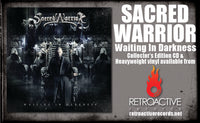 SACRED WARRIOR - WAITING IN DARKNESS (Deluxe CD, 2024, Retroactive) Epic Prog Power!