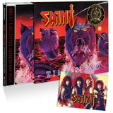 Saint - Times End: 40th Anniversary + 5 (*Deluxe CD w Ltd Card, 2026, Retroactive) 5 bonus tracks!