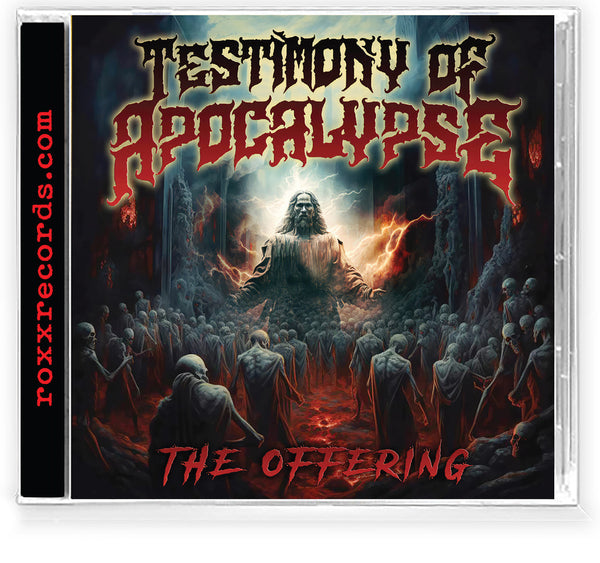 Testimony of Apocalypse - The Offering (New-CD, 2025, Roxx) Thrash!